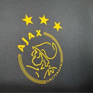 Adidas Ajax Amsterdam Navy Blue 3/4 Zip Jacket